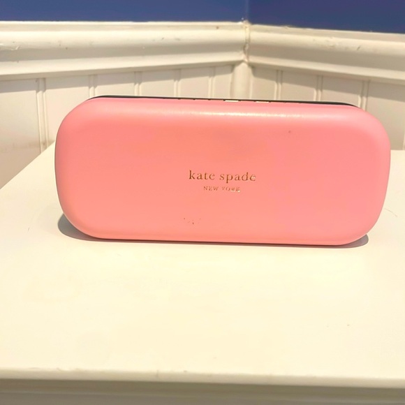 Kate Spade New York Women's Sunglass Eyeglass Case Pink and Green Glasses Summer - Picture 1 of 4